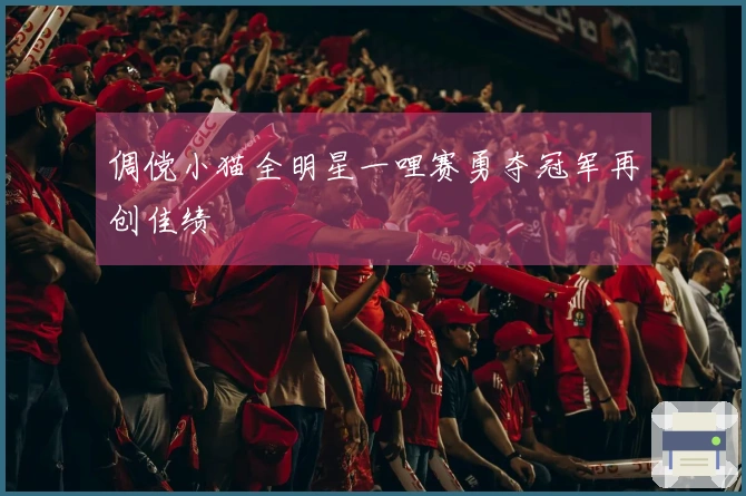 倜傥小猫全明星一哩赛勇夺冠军再创佳绩