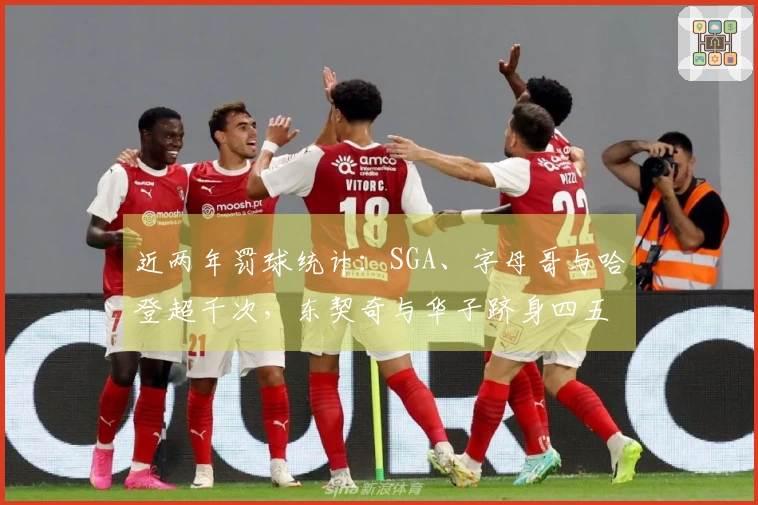 近两年罚球统计：SGA、字母哥与哈登超千次，东契奇与华子跻身四五位